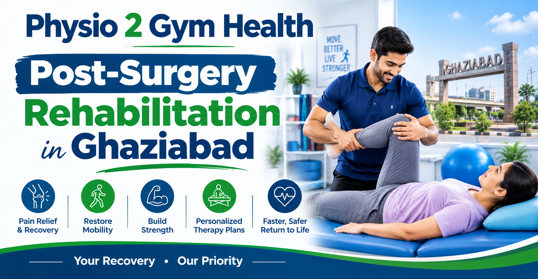 Post-Surgery Rehabilitation in Ghaziabad